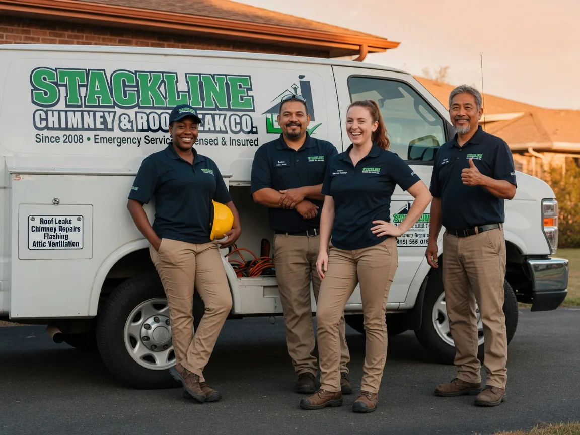 Chimney flashing repair company in Elk River, MN